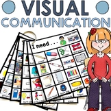 Autism and Speech Portable Visual Communication Cards AAC