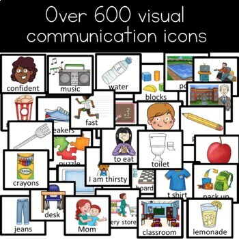 Autism PECs SEN Visual Communication Storage Boards & Folder for Visual Cards 