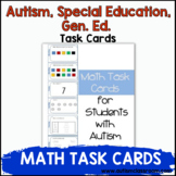 Autism, Special Education, Gen. Ed. Math Task Cards (Dista