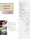 Autistic Voices: letters to parents of autistic children f