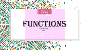 Preview of Auto-Graded Quiz #3: Evaluating Functions