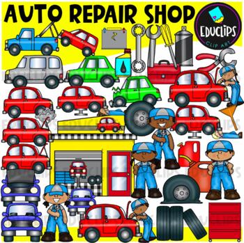 car repairs clip art