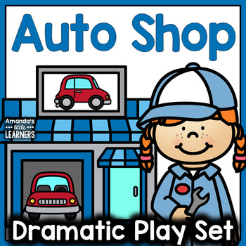 Preview of Auto Shop Dramatic Play Set