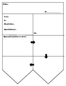 Preview of Autobiografía-organizador gráfico / autobiography-graphic organizer - IN SPANISH