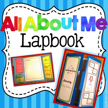 Preview of All About Me Lapbook