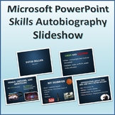 Autobiography Slideshow Activity for Teaching Microsoft Po