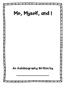 Preview of Autobiography Template