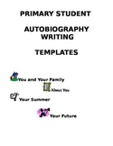 Autobiography Template for Primary Grades