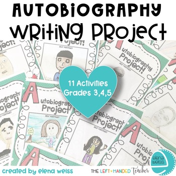 Preview of Autobiography Writing Project! 11 Activities!