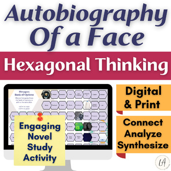 Preview of Autobiography of a Face by Lucy Grealy Hexagonal Thinking Activity, Memoir Unit
