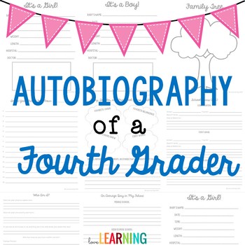 autobiography books for 4th graders