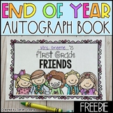Autograph Book End of Year Freebie