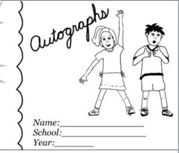 Autograph Books For the End of the Year by Ms Kara | TpT