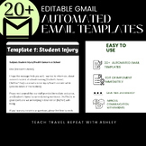 Automated Email Templates for Parent using Gmail TM
