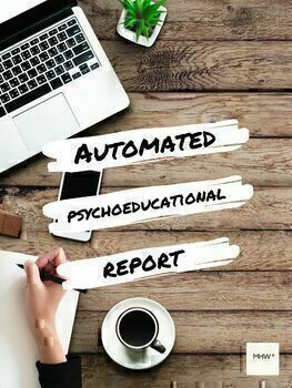 Preview of Automated Psychoeducational Report