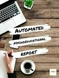 Automated Psychoeducational Report