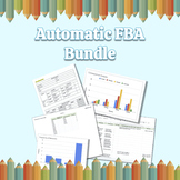 Automatic FBA ABC Data Collection & Graphing Google Sheets BUNDLE