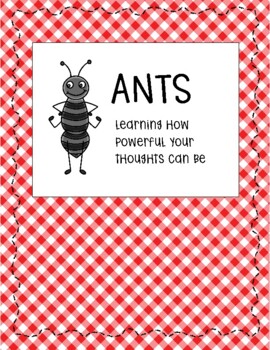 Preview of Automatic Negative Thought (ANTs) Workbook