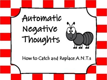 Preview of Automatic Negative Thoughts SEL Lesson