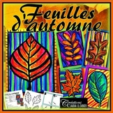 Automne: Arts plastiques, feuilles d'automne