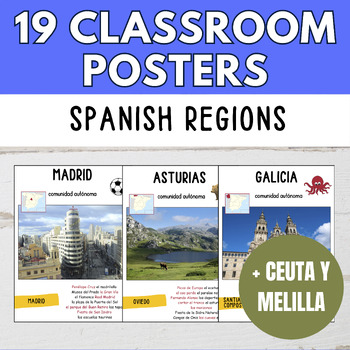 Preview of Spain - Autonomous Regions - Posters