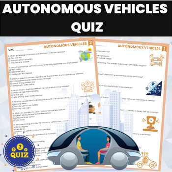 autonomous driving (case study) quiz