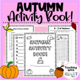 Autumn Activity Book