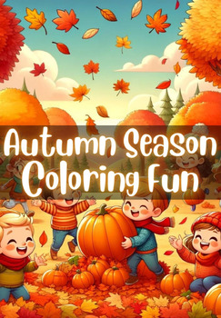 Preview of Autumn Adventures: A 50-Page Coloring Journey