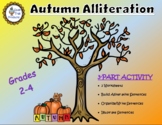 Autumn Alliteration Worksheets