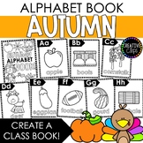 Autumn Alphabet Coloring Pages: Fall Coloring Activity Pages