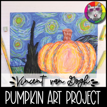 Preview of Autumn Art Lesson, Vincent van Gogh Art Project Activity