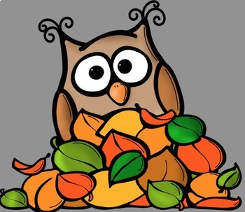 Fall Autumn Back To School Owls Clip Art by Whimsy ...