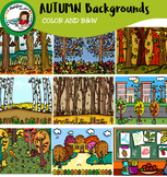 Autumn  Backgrounds Clip Art