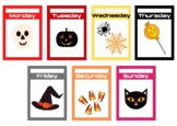 Autumn- Bilingual Flashcards (Days of the week, Months of 