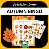 AUTUMN BINGO GAME Two Designs + Options for Distance Learn