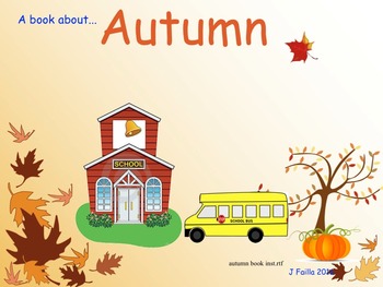 Preview of Autumn Book For The Young Student