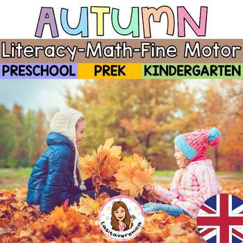 Preview of Autumn Bundle. Literacy Math Fine motor. Morning tubs. September