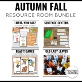 Autumn Centers Bundle for Special Education Small Groups a