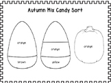 Autumn Candy Corn Mix Sort, Graph, and Add