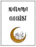 Autumn Checklist