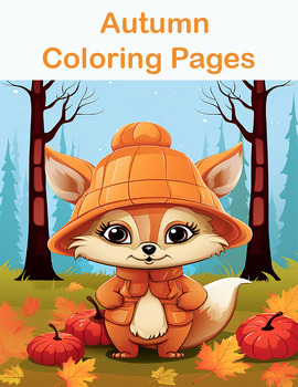 Preview of Autumn Coloring Pages