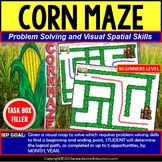Autumn Corn Maze for Problem Solving Skills Task Box Fille