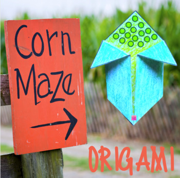 Preview of Autumn Corn Origami | Fall Harvest