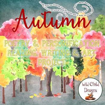Preview of Autumn Creative Writing & Art Project