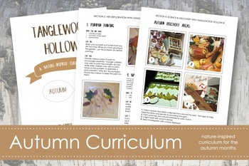 Preview of Autumn Curriculum; Nature-Based Learning Guide; Ages 3-8