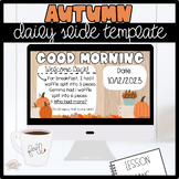 Autumn Daily Slide Template