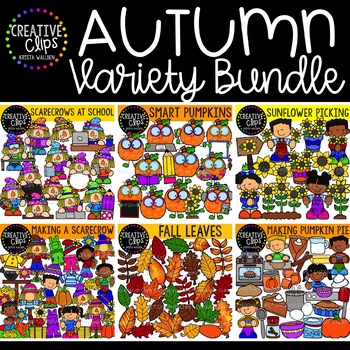 Preview of Autumn Clipart Variety Bundle {Fall Clipart}