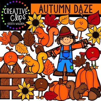 Preview of Autumn Clipart {Fall Clipart}