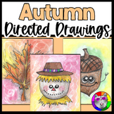 Autumn Directed Drawing, Activity & Worksheets
