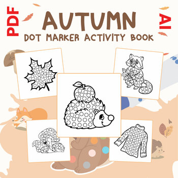 Preview of Autumn Dot Marker Activity
